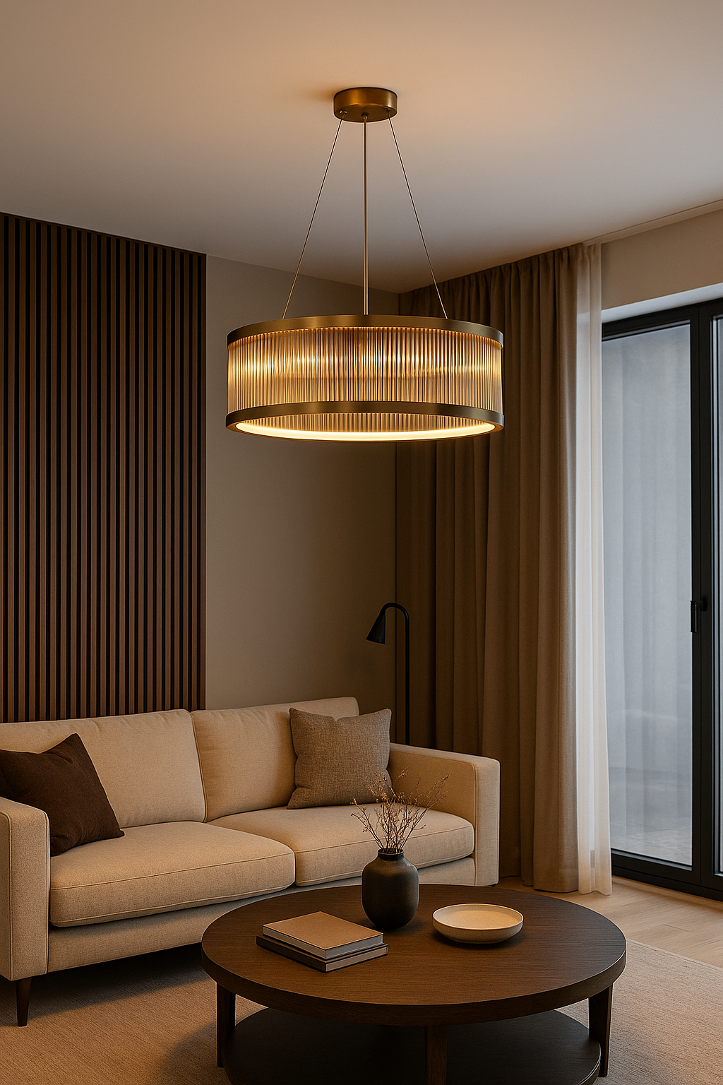 Frigya Kristal Modern Led Avize