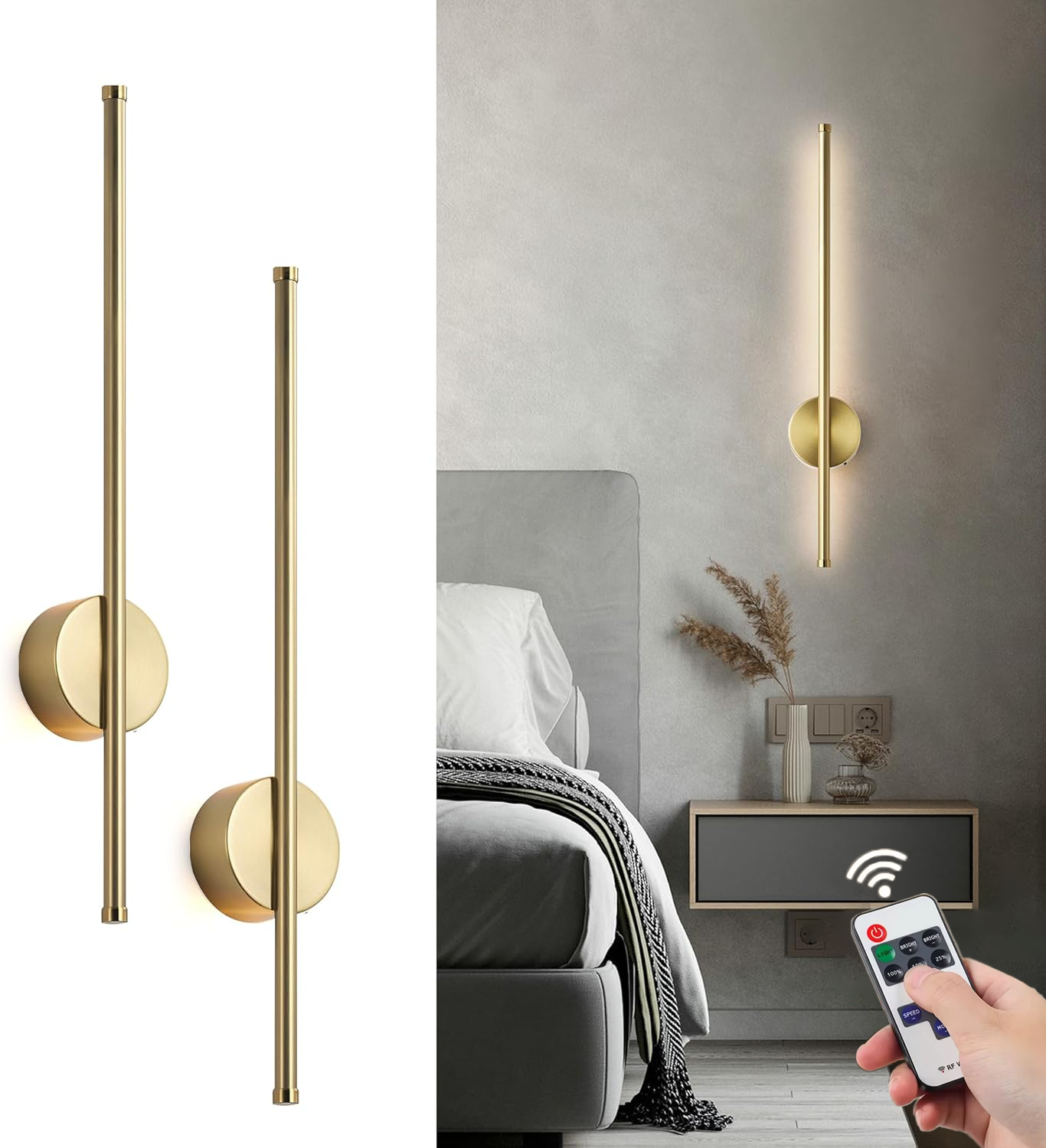 Fenix Şarjlı Duvar Aplik