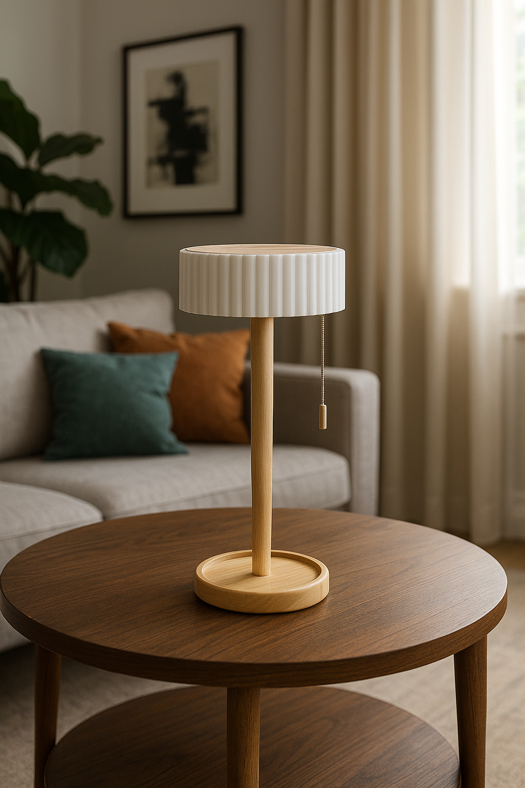 Kongo Şarjlı Masa Lambası