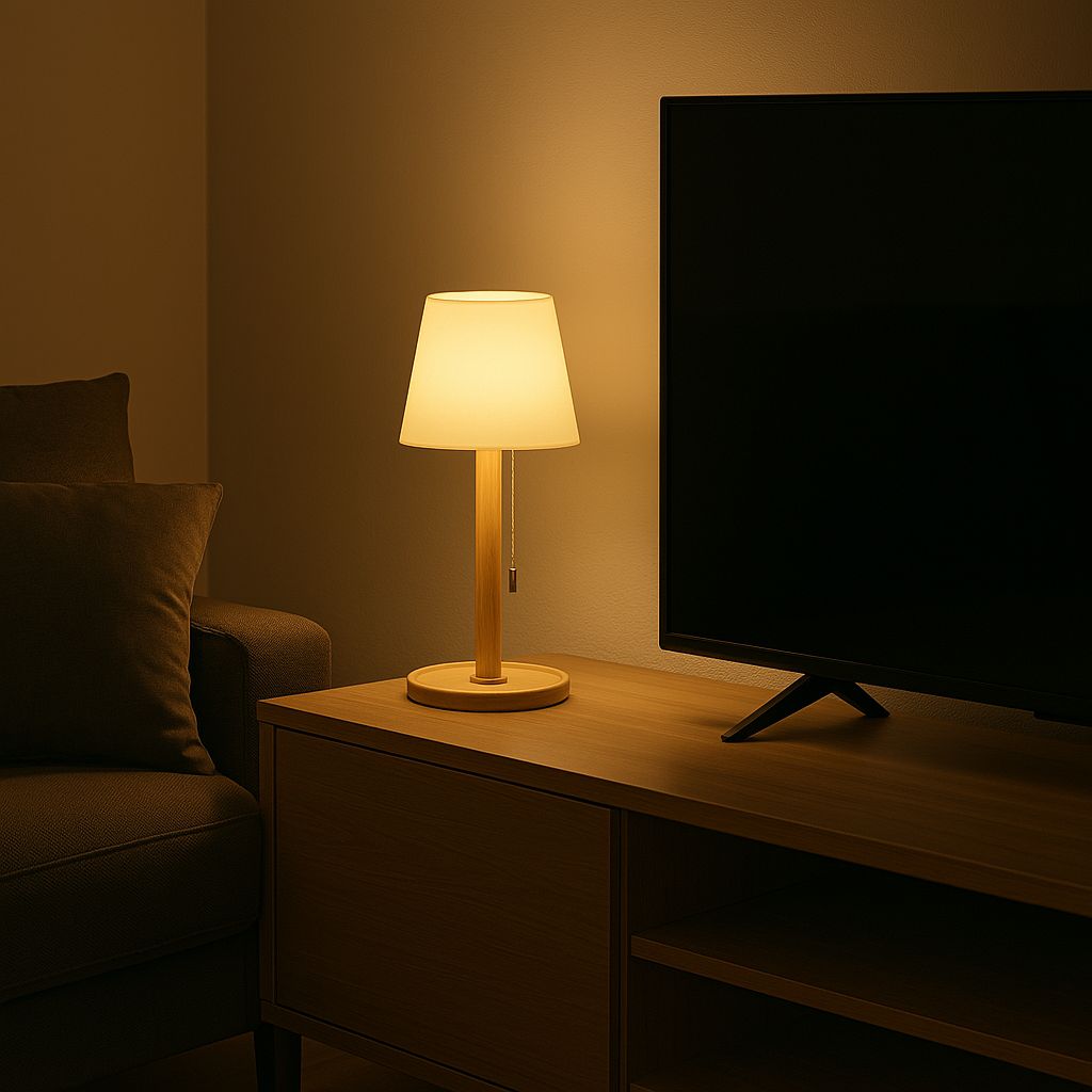 Kuvars Şarjlı Masa Lambası